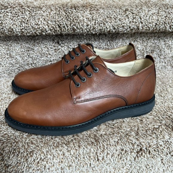 Barneys New York Men\'s Tan Leather Shoes main image 9